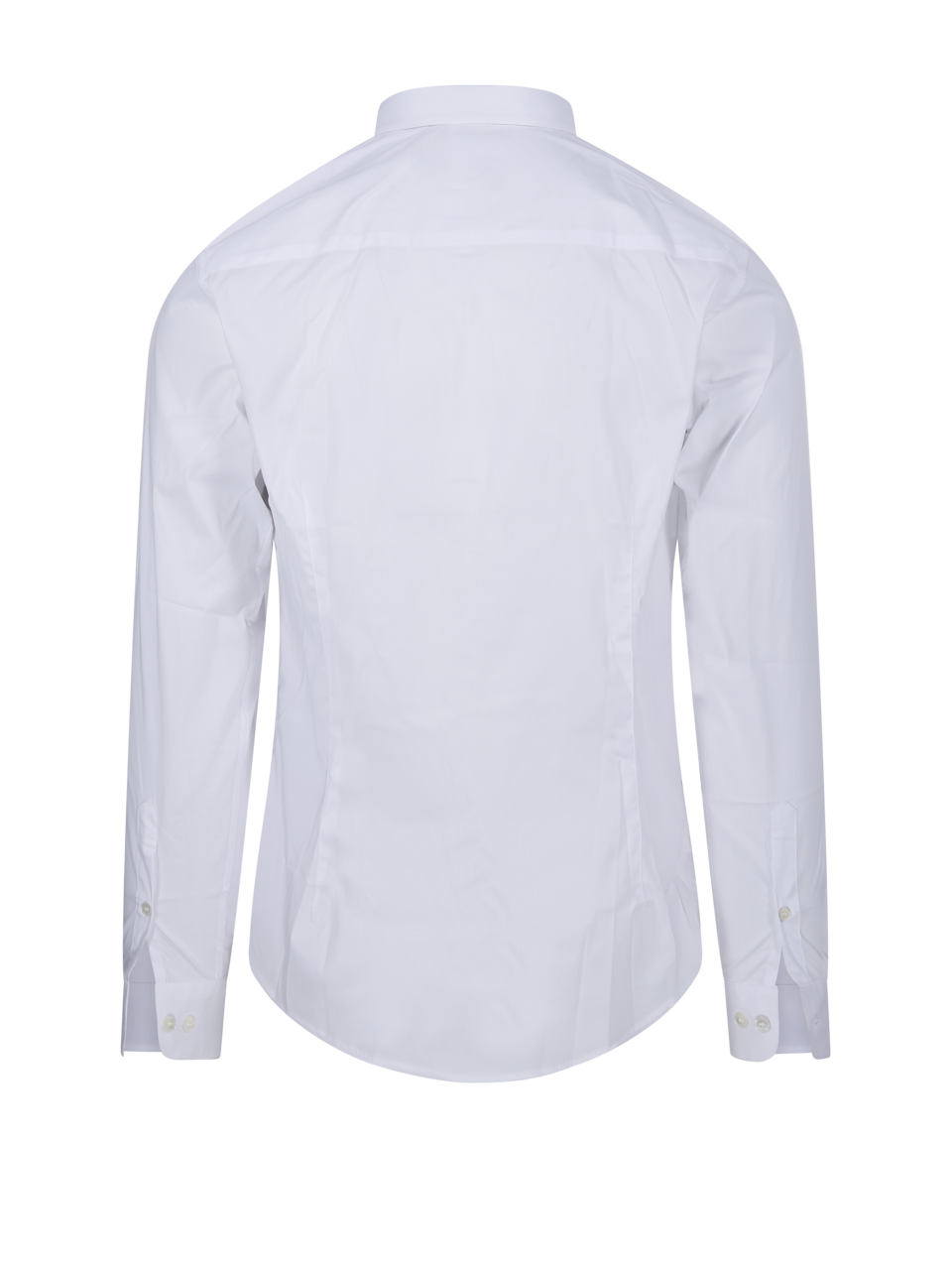 EMPORIO ARMANI UOMO CAMICIA BIANCA IN COTONE