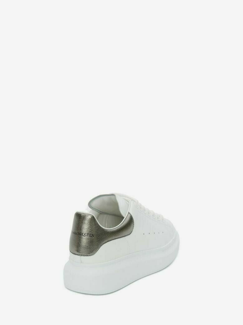 Alexander Mcqueen sneaker in oversize argento