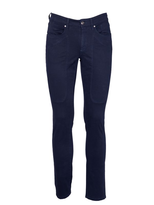 JECKERSON PANTALONE DA UOMO GABARDINA CON TOPPA " SECONDA SCELTA"