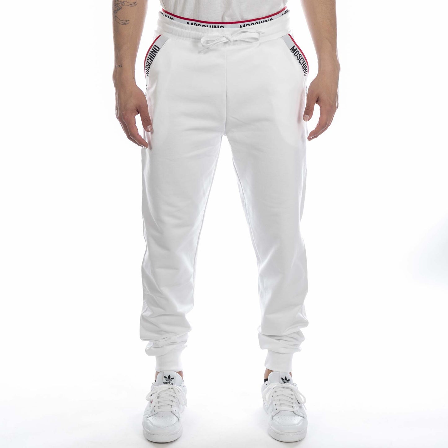 PANTALONE MOSCHINO HOME PANTS BIANCO