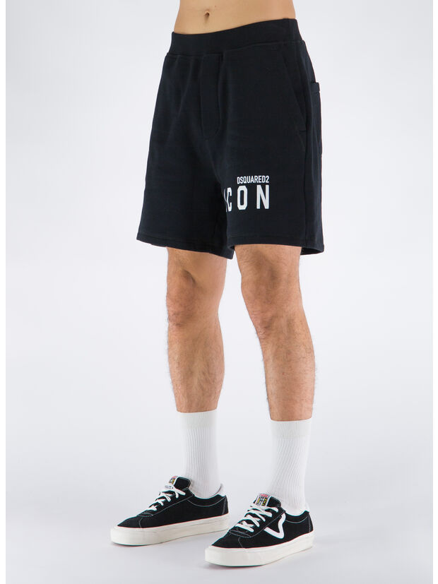 DSQUARED BERMUDA ICON NERO