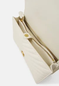 Pinko LOVE ONE CLASSIC WHITE - Borsa a tracolla