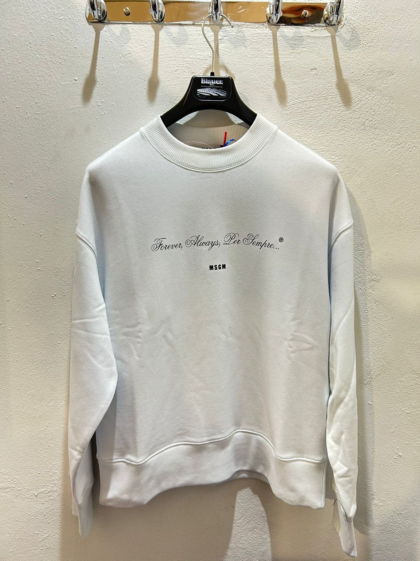 FELPA MSGM FOREVER ALWAYS