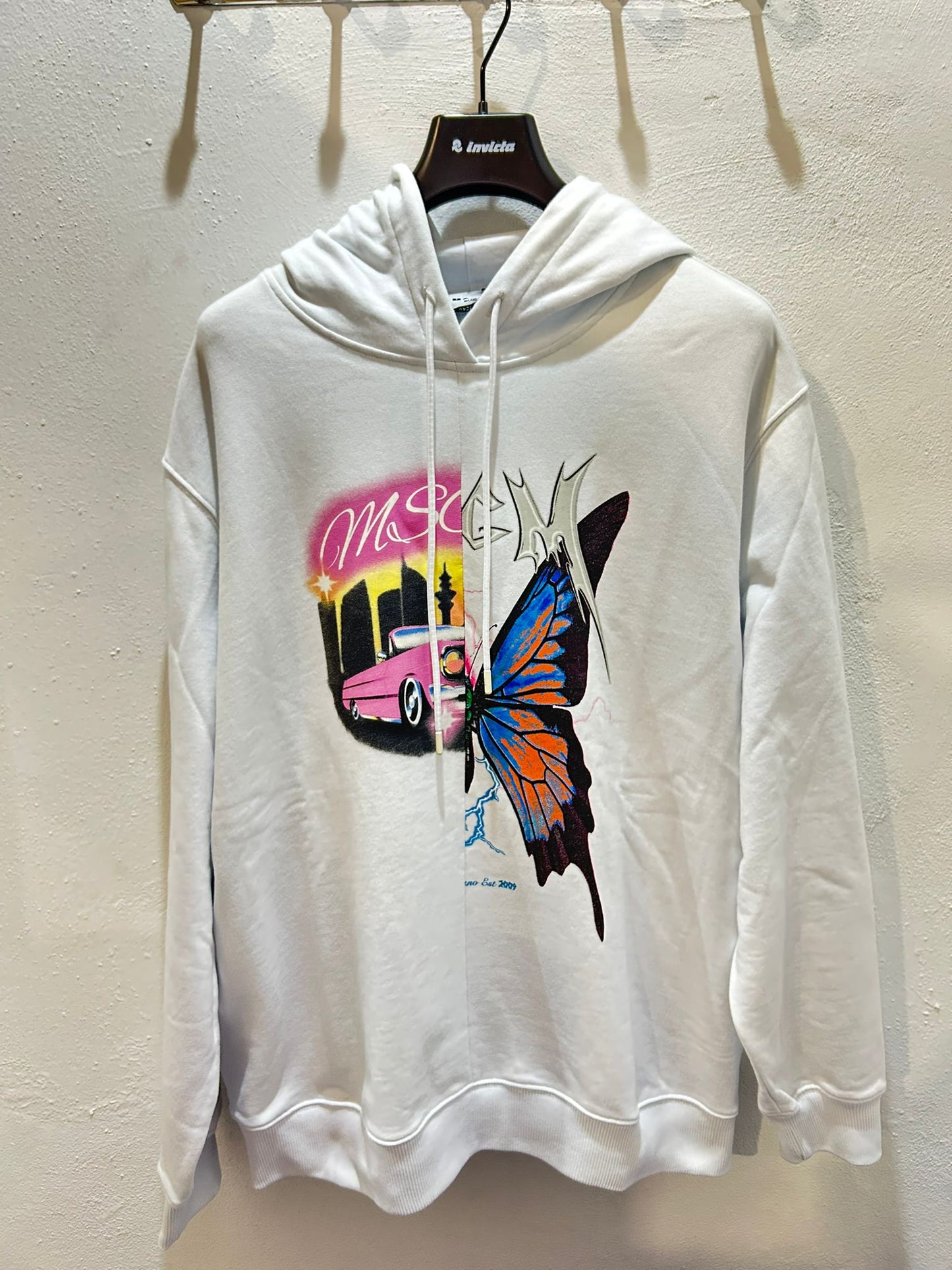 FELPA MSGM BUTTERFLY