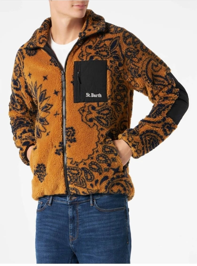 MC2 SAINT BARTH PIUMINO LANA ORANGE FANTASIA