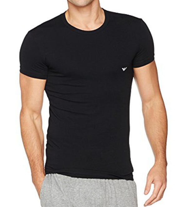EMPORIO ARMANI UNDERWARE T-SHIRT SLIM CON LOGO A CONTRASTO