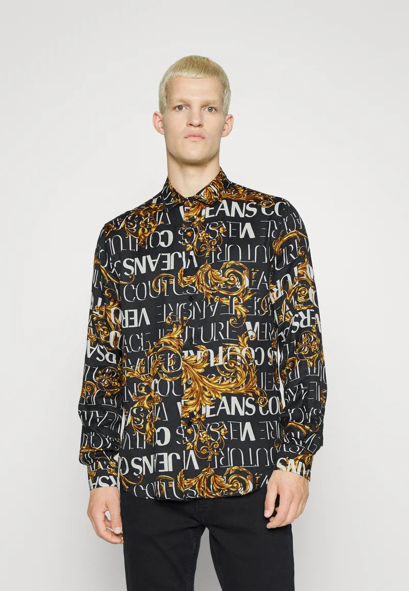 Versace jeans couture camicia baroque