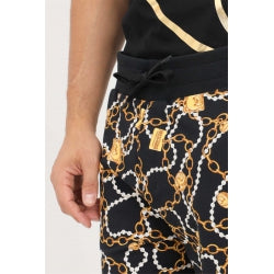 MOSCHINO PANTALONE TUTA CATENA