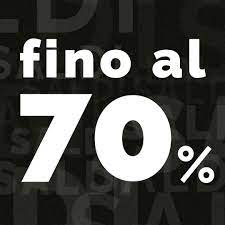 Extra saldi fino al 70%!