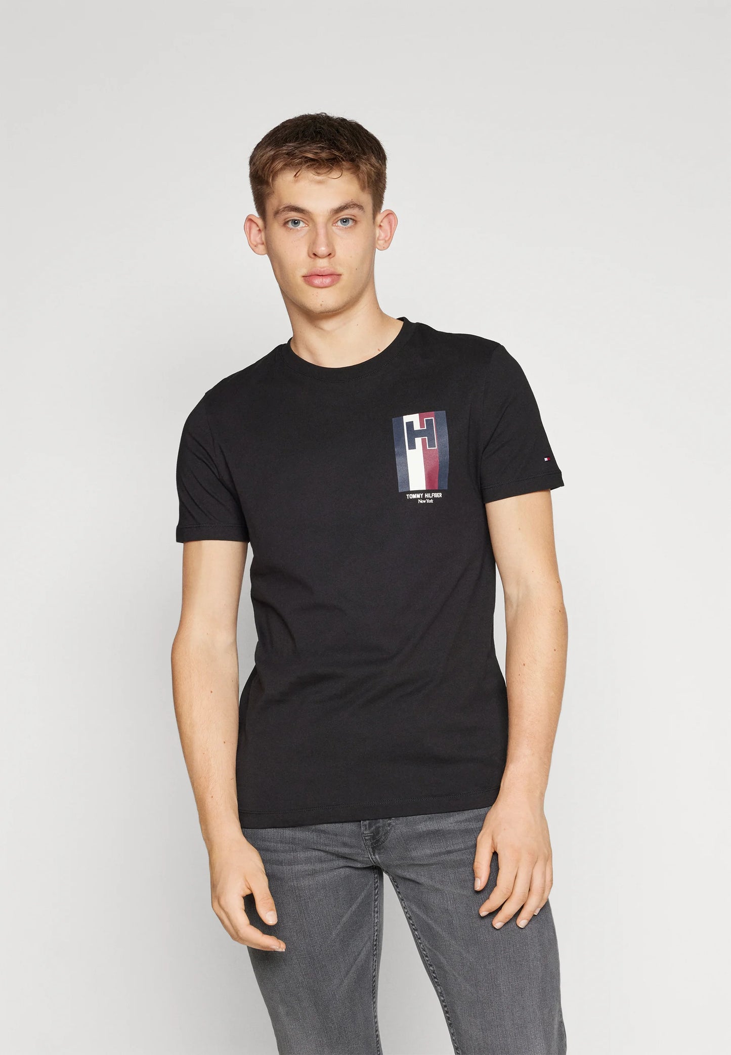 Tommy Hilfiger EMBLEM TEE - T-shirt con stampa