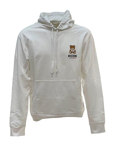 Felpa Moschino bianca TEDDY