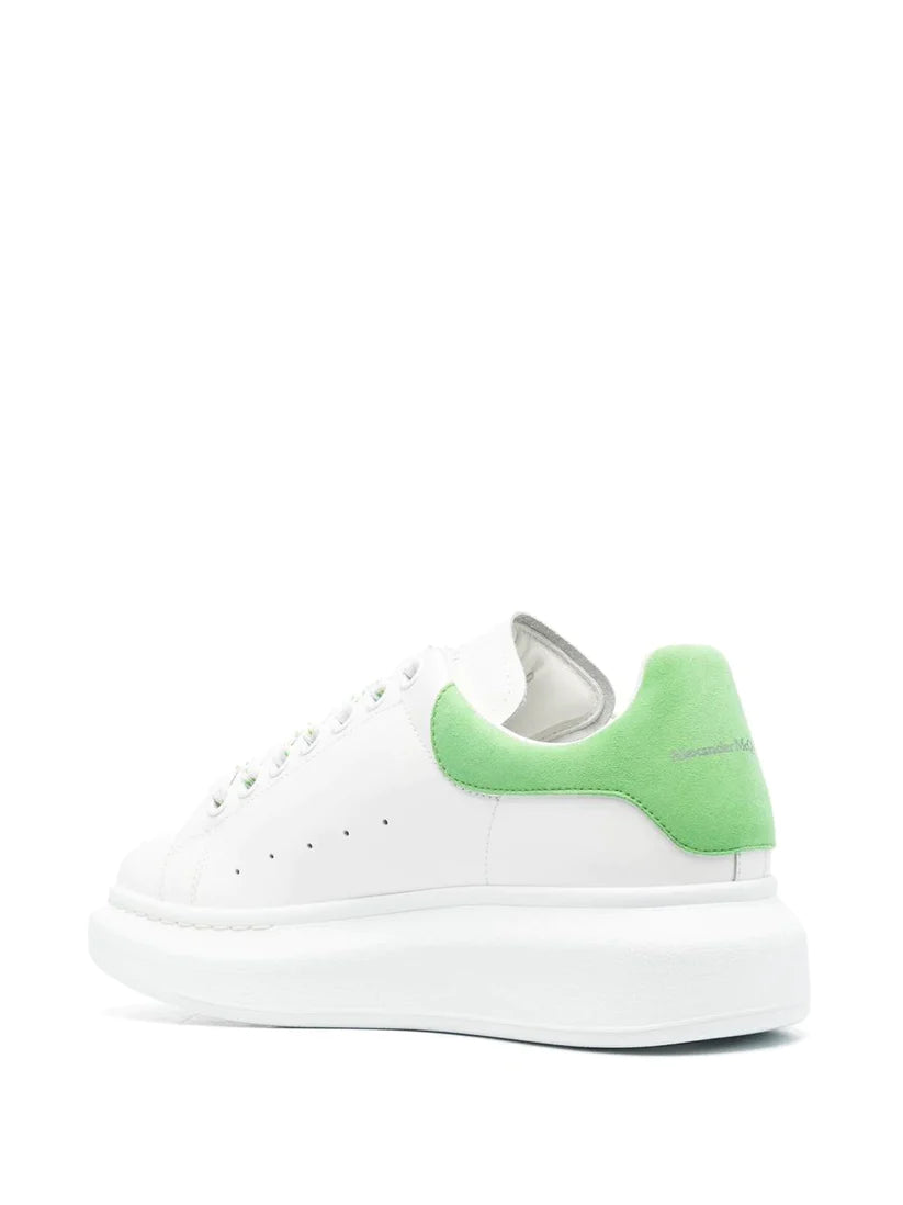 Alexander Mcqueen Sneaker Oversize in Bianco/verde acqua