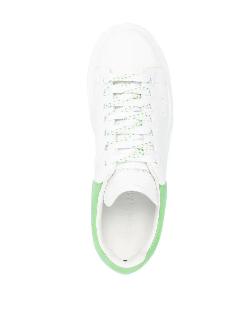Alexander Mcqueen Sneaker Oversize in Bianco/verde acqua