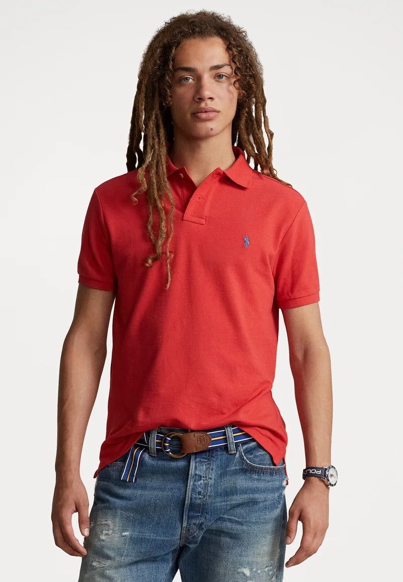 POLO RALPH LAUREN CUSTOM SLIM FIT POLO SHIRT