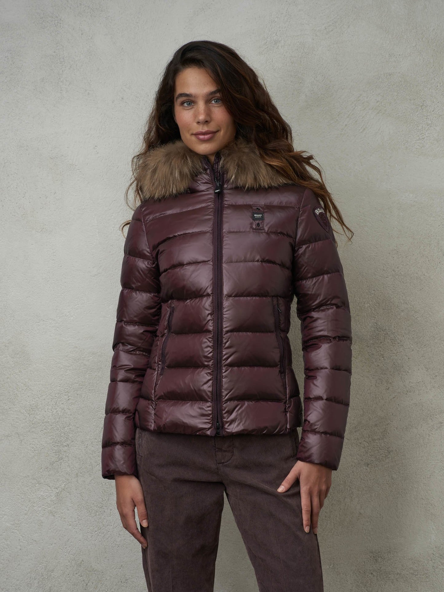 BLAUER PIUMINO CORTO IMBOTTITO PIUMA ALDIE