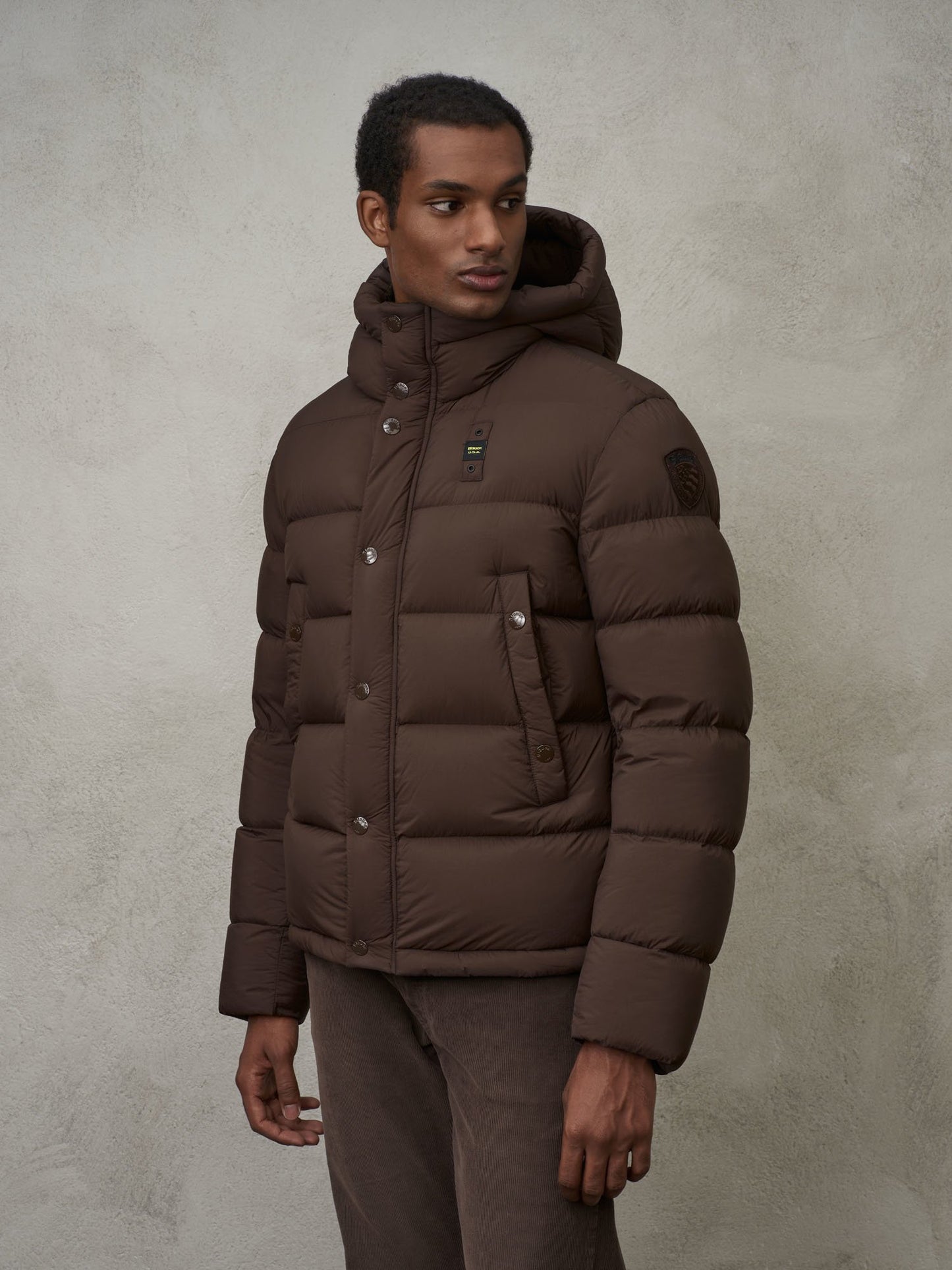 BLAUER UOMO IMBOTTITO TESTA DI MORO