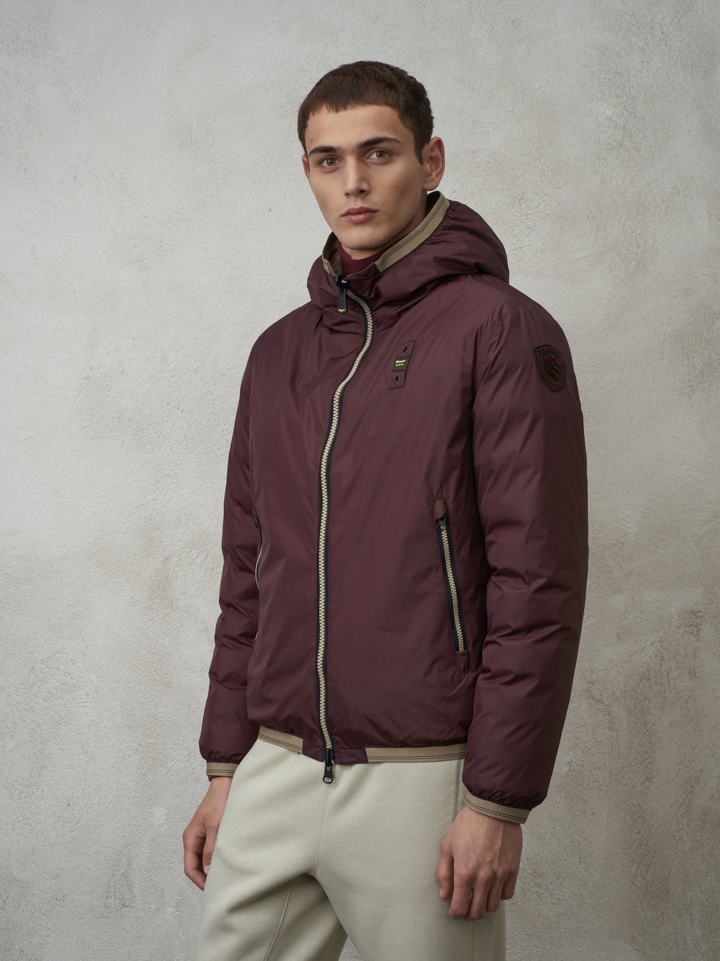 BLAUER UOMO BORDO'REVERSIBILE TECNO