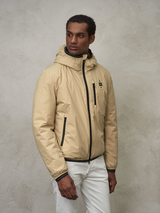 BLAUER PIUMINO CON INTERNO IN PELLICCIA DEVON