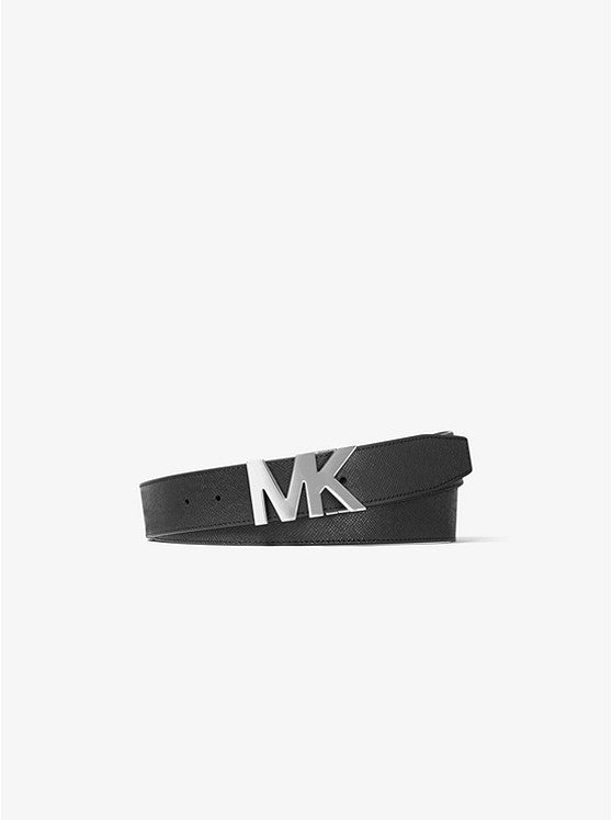 MICHAEL KORS MENS Cintura reversibile in pelle con logo  e fibbia