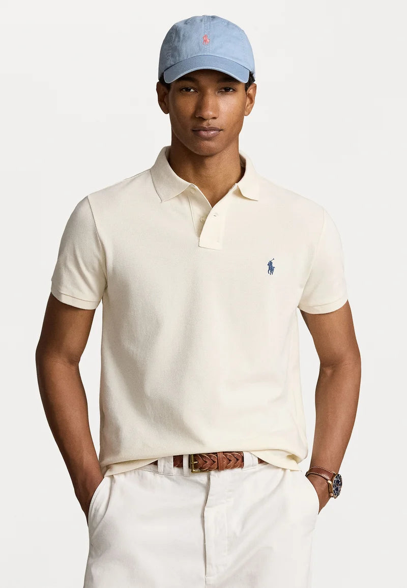 POLO RALPH LAUREN CUSTOM SLIM FIT POLO SHIRT