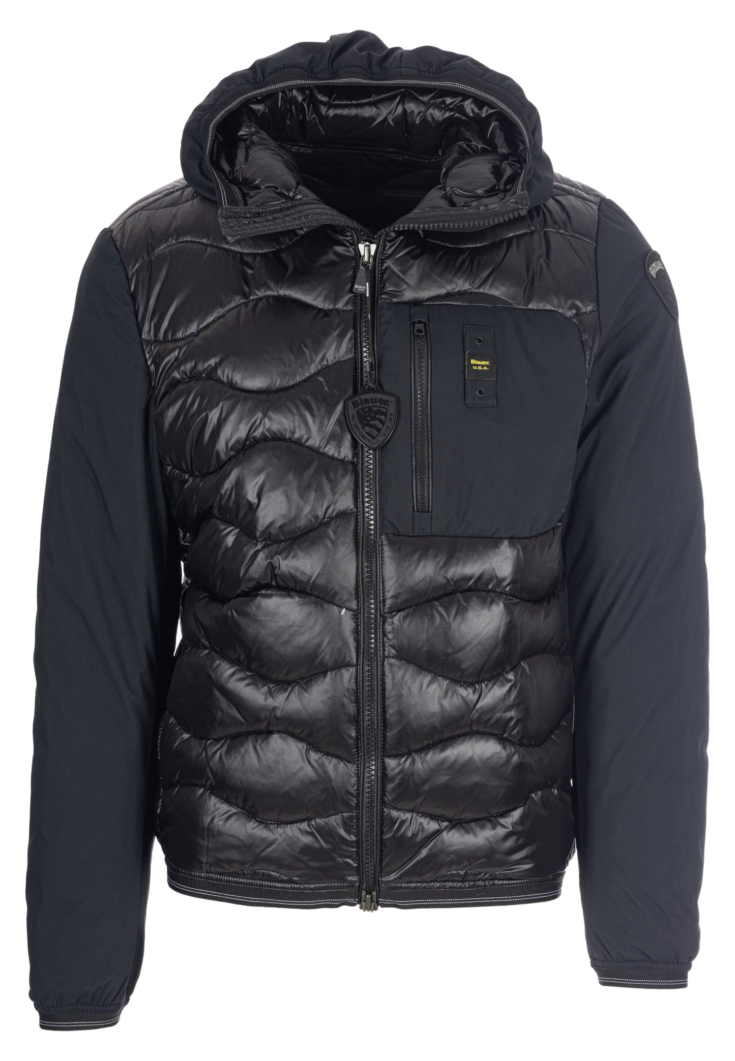 BLAUER PIUMINO  UOMO TECNO BLU