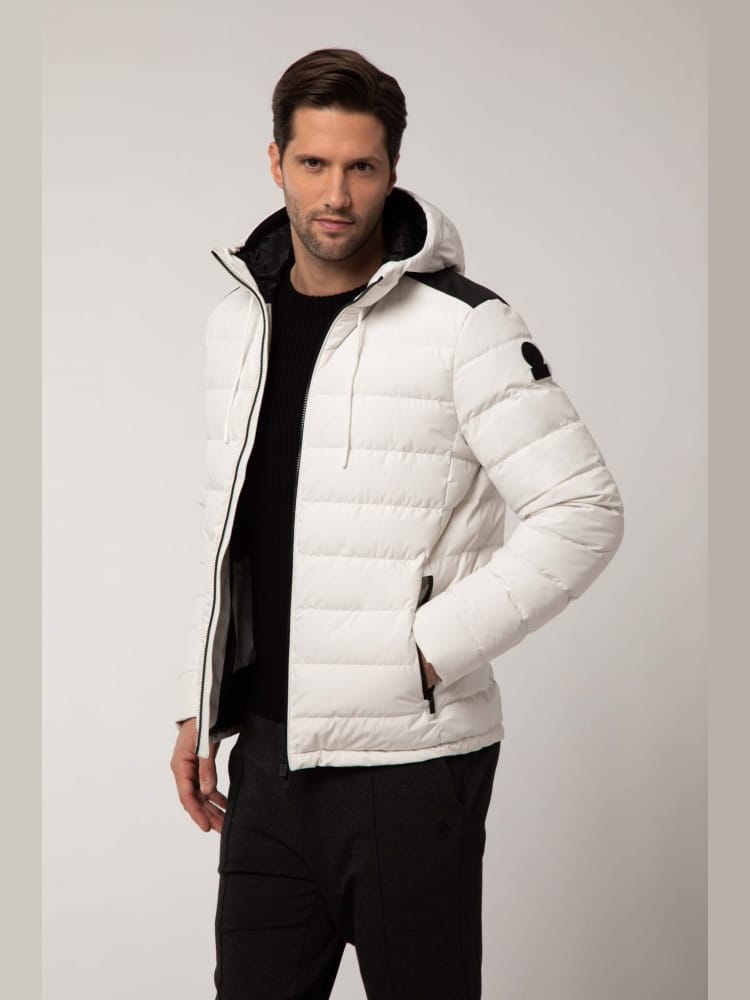 Giubbotto Museum Ethan da Uomo Bianco