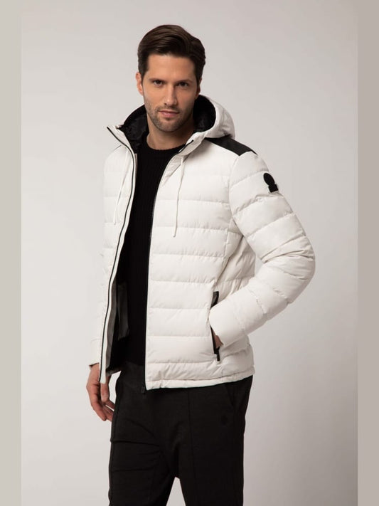 Giubbotto Museum Ethan da Uomo Bianco