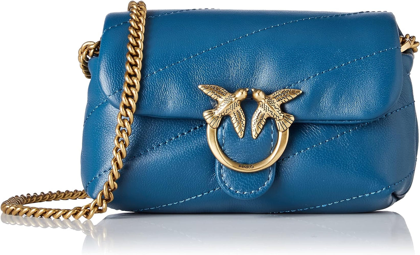 Pinko Love Micro Puff Nappa Zaffiro