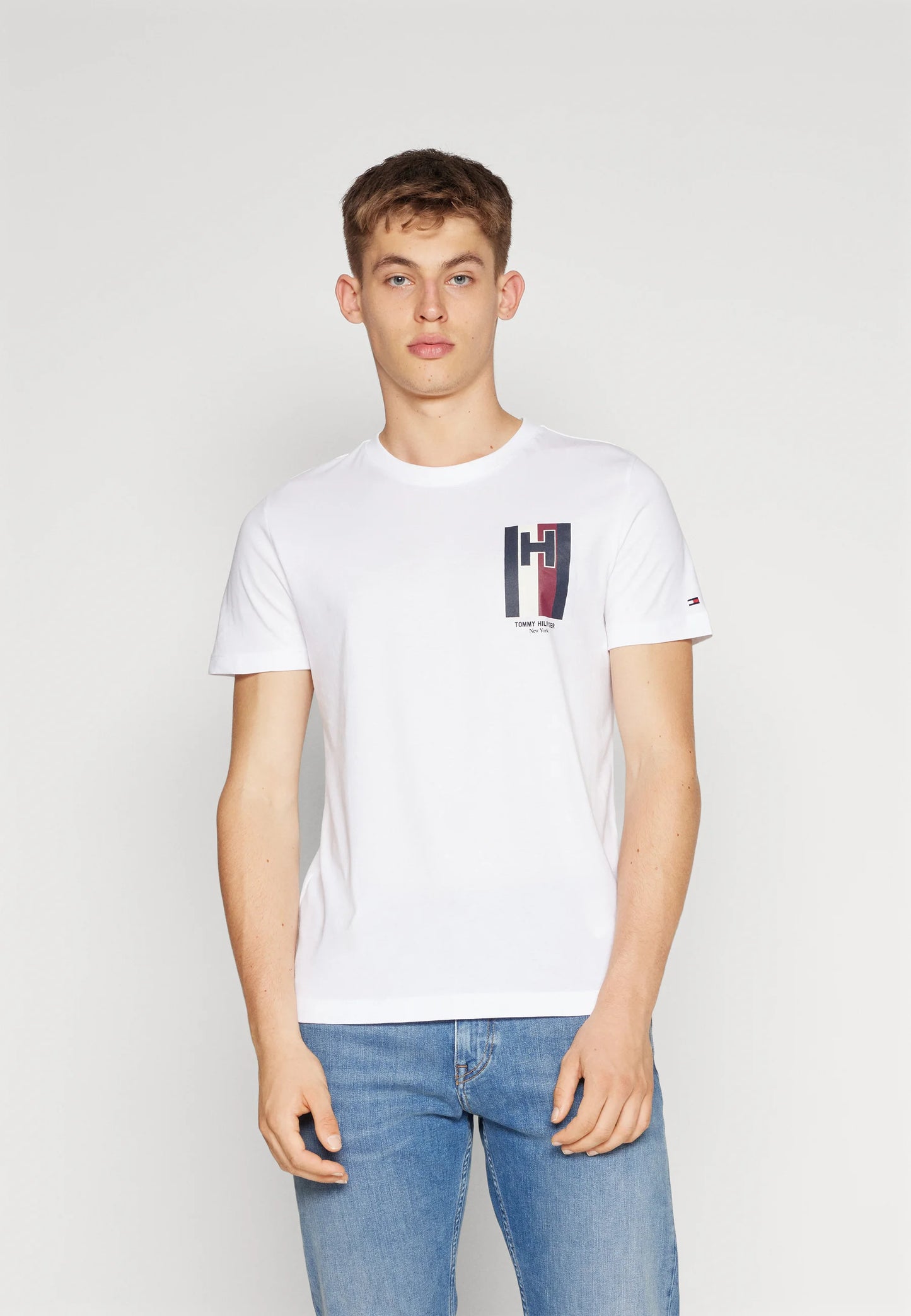 Tommy Hilfiger EMBLEM TEE - T-shirt con stampa