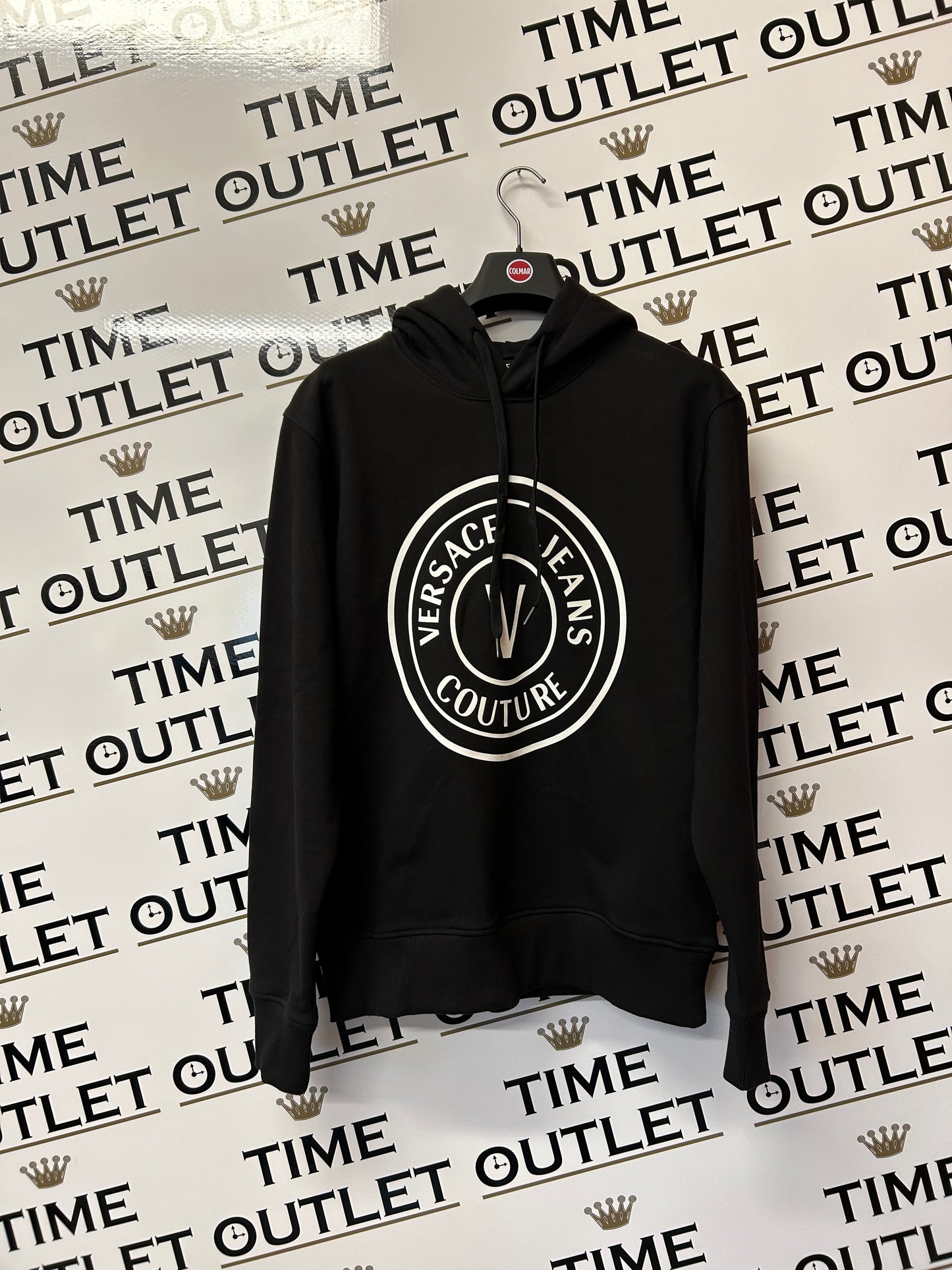 Felpa Versace Jeans Couture maxi logo