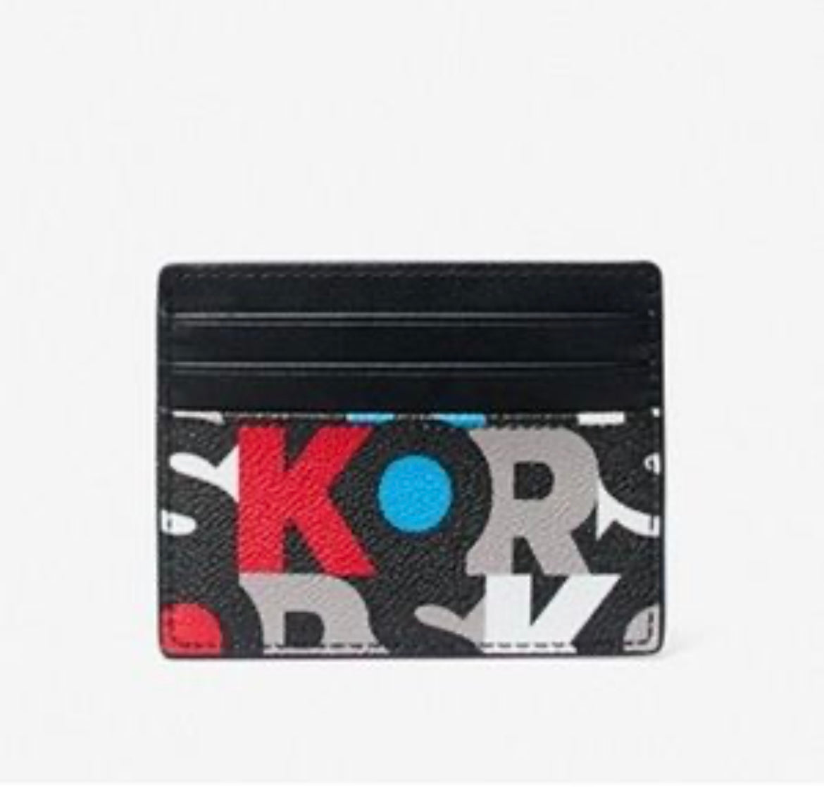 Portacarte Michael Kors Cooper black mlti