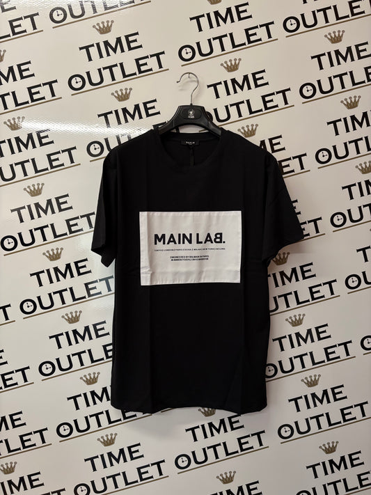 T-shirt BALMAIN con logo inverso