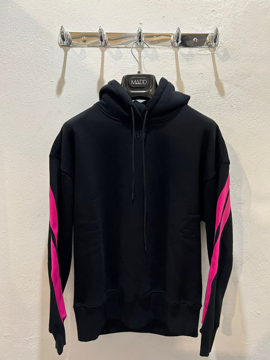 FELPA MSGM NERO FLUO