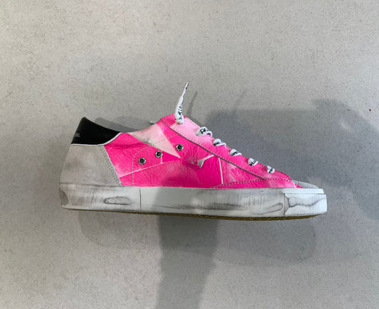 Philippe model -Sneaker bassa PRSX donna - bianco e fucsia