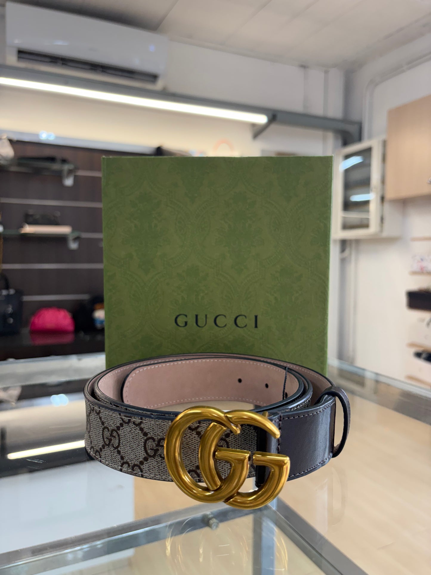 Gucci cintura sottile GG Marmont