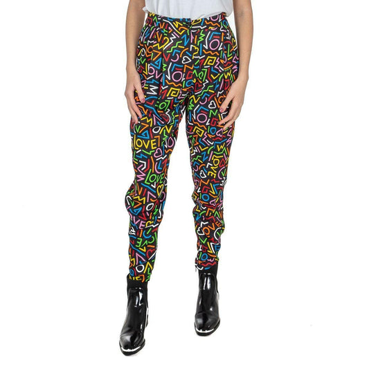 PANTALONE DONNA LOVE MOSCHINO  FANTASIA DOPPIA