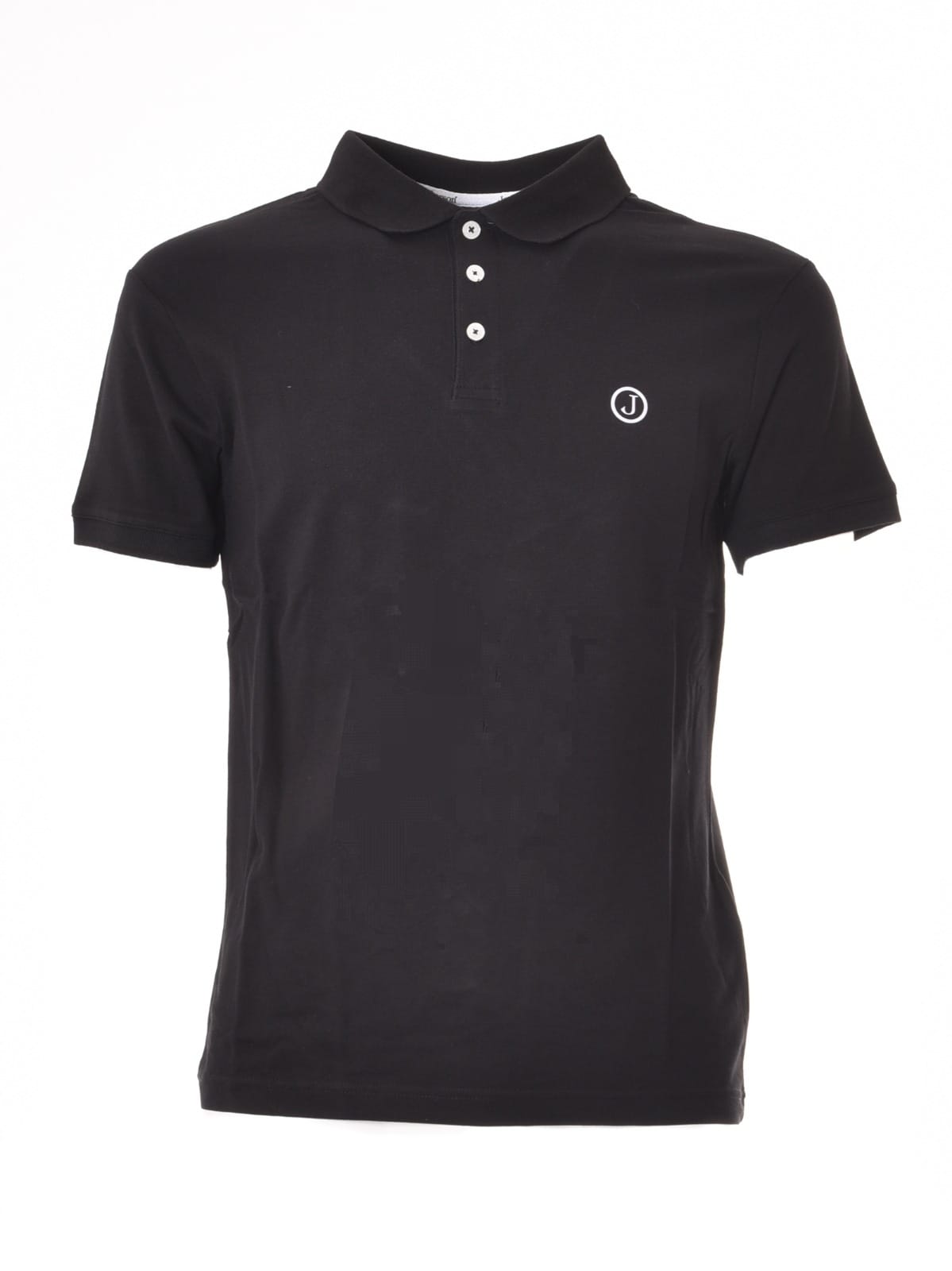 Polo jeckerson tinta unita nera