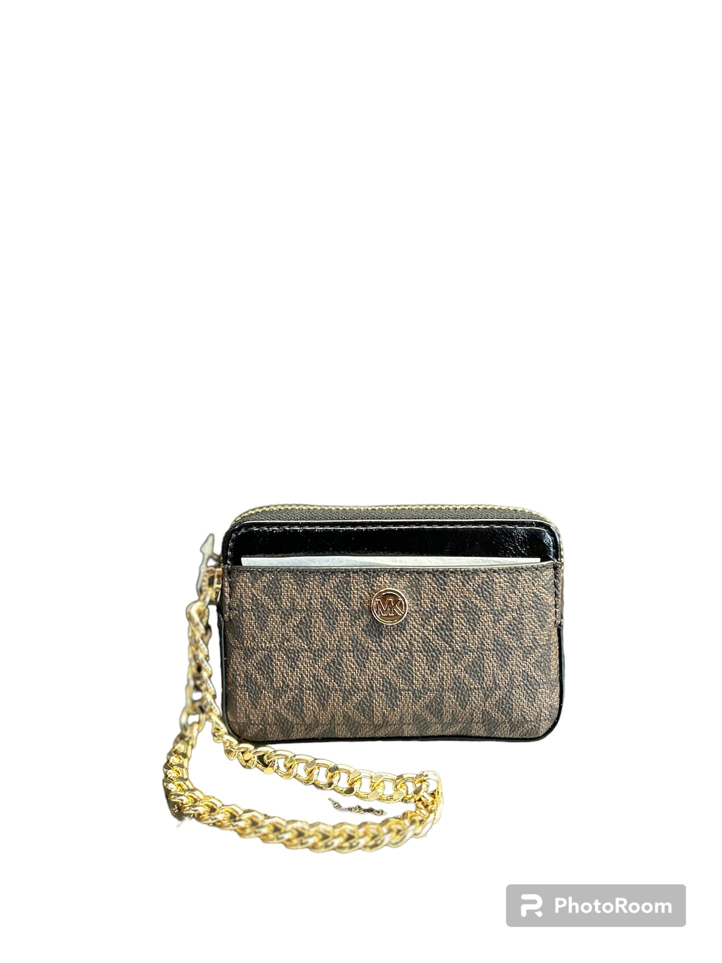 Michael Kors portafogli logato con catenella