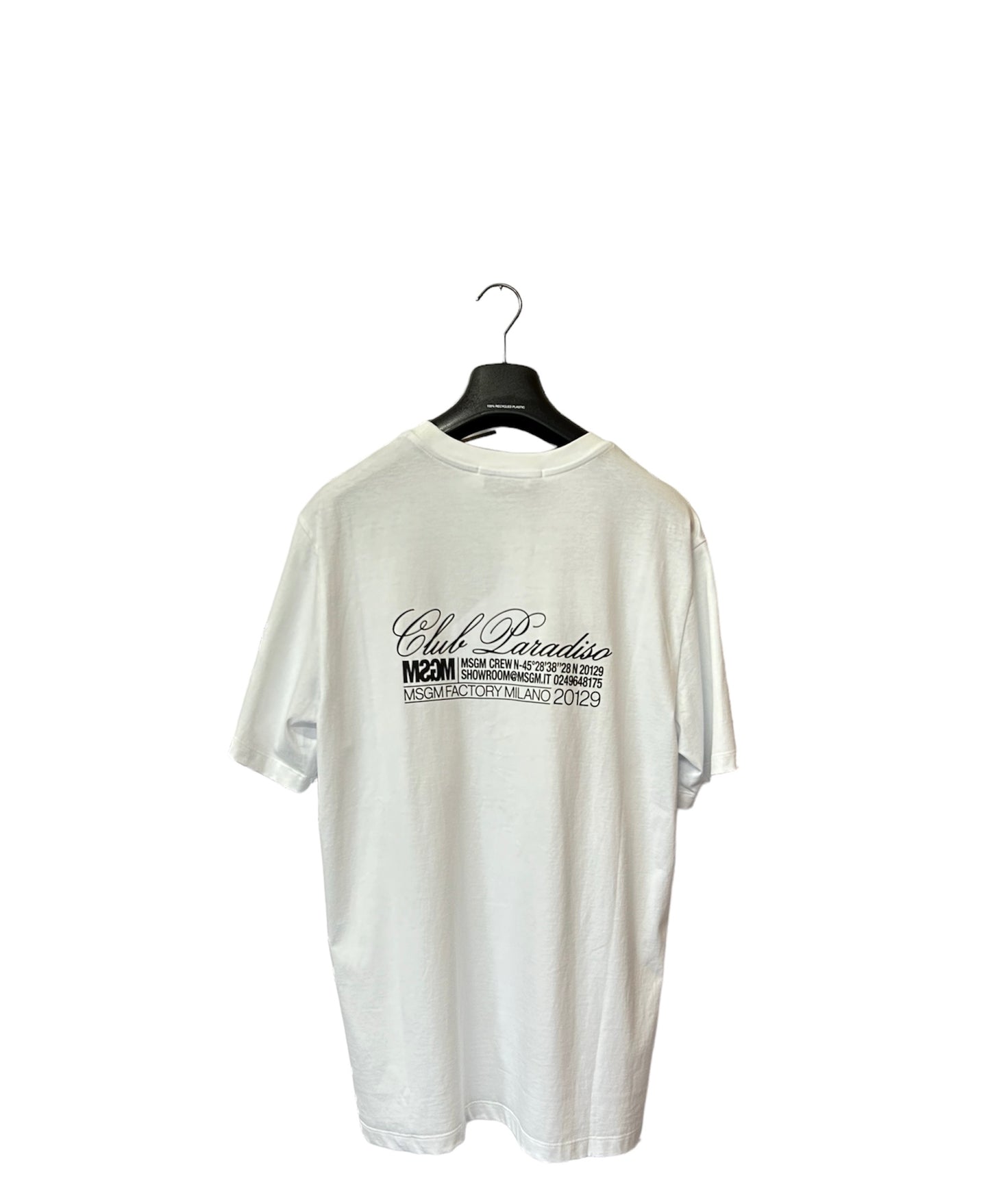 T-SHIRT MSGM "PARADISE CLUB DELUXE"