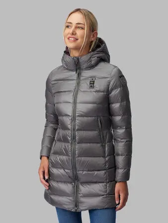 BLAUER Patsy - Piumino Lungo Sweat con Cappuccio