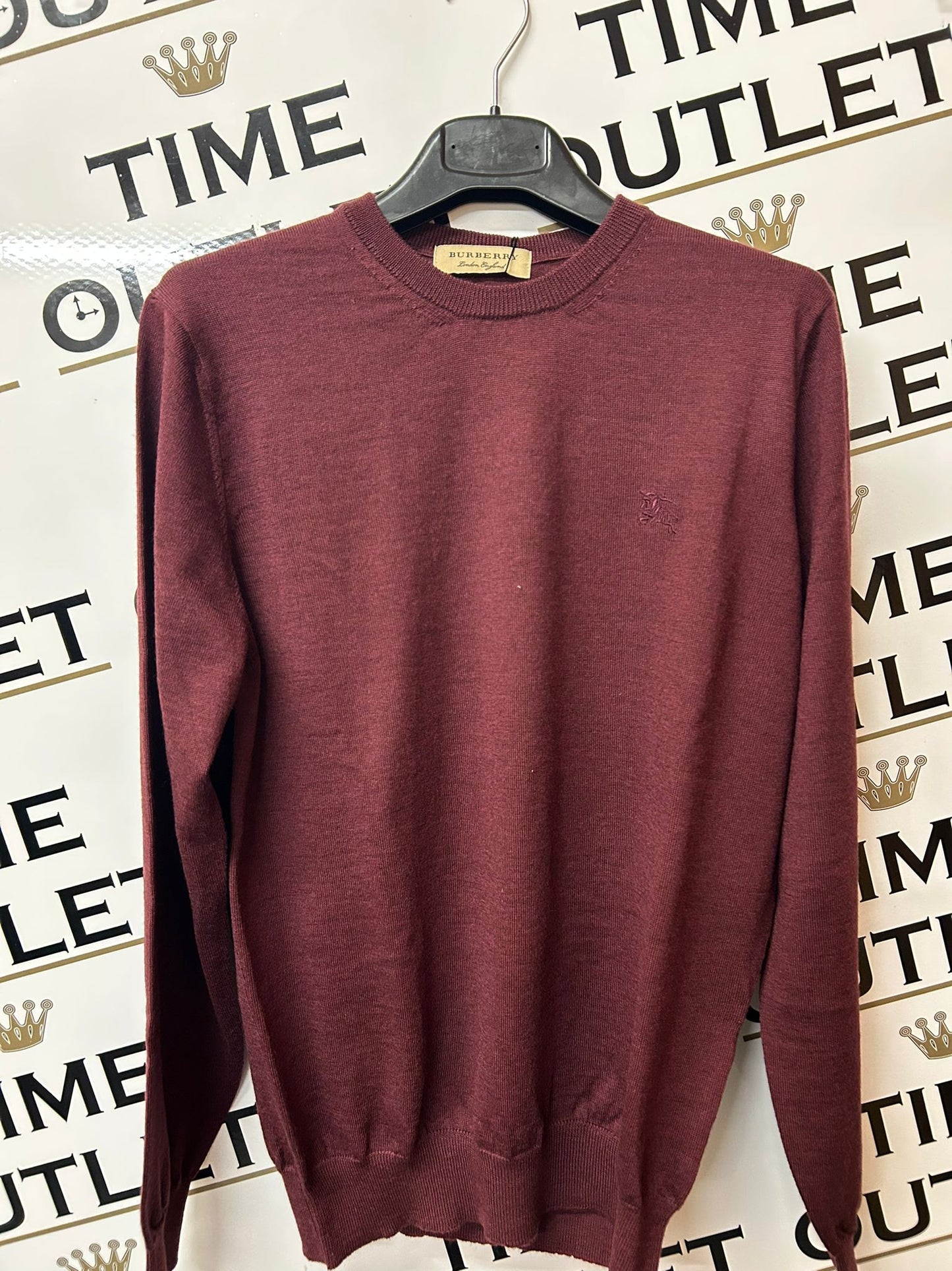 Pullover in lana Burberry