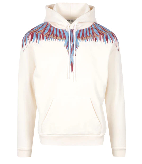 Marcelo Burlon Felpa Ecru