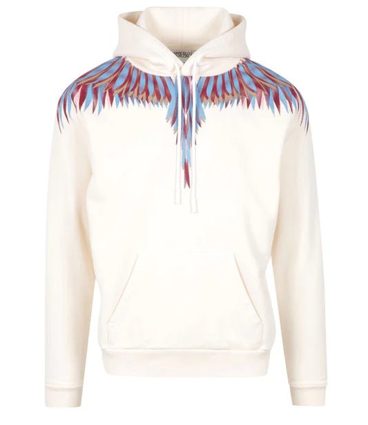 Marcelo Burlon Felpa Ecru