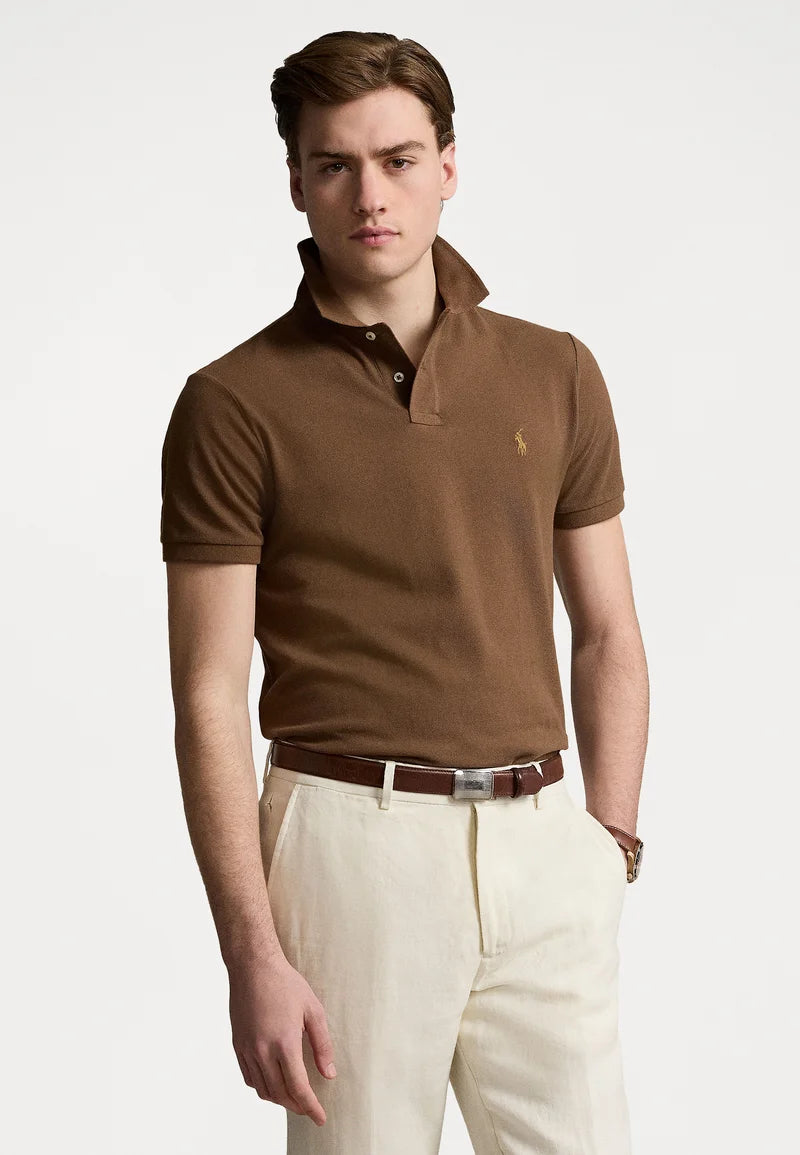POLO RALPH LAUREN CUSTOM SLIM FIT POLO SHIRT