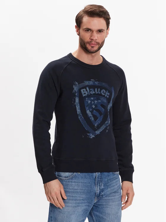 Blauer felpa regular fit blu /Bianca