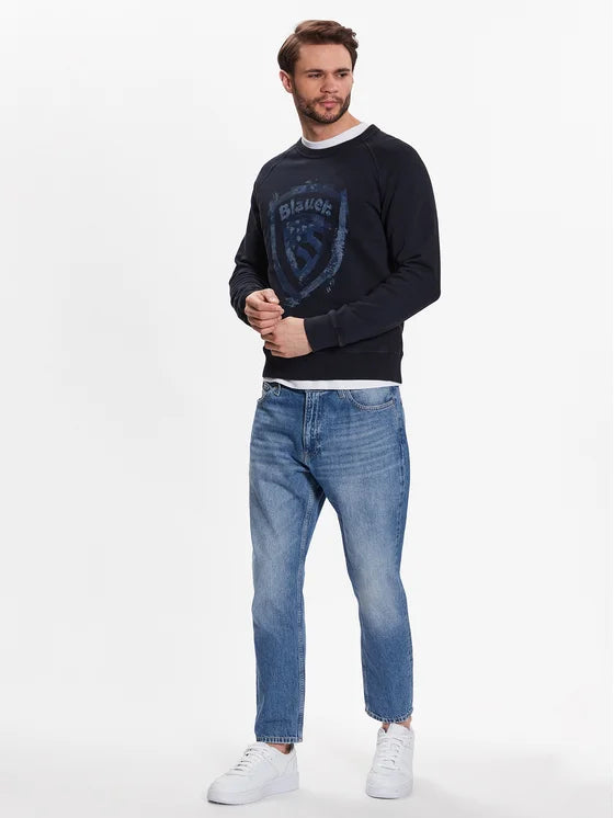 Blauer felpa regular fit blu /Bianca