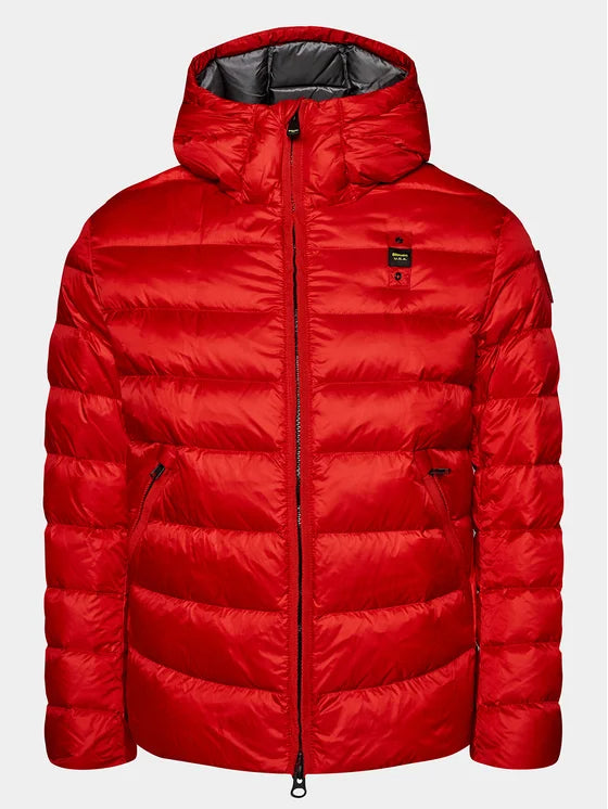 Giubbotti Uomo Blauer -  Imbottito Piuma - Rosso