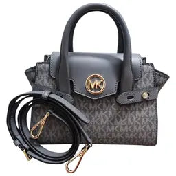 Michael Kors borsa Carmen grigio logata