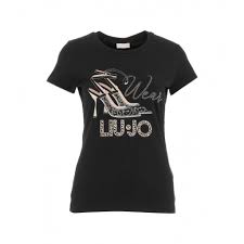 Liu jo T-shirt donna decollette'