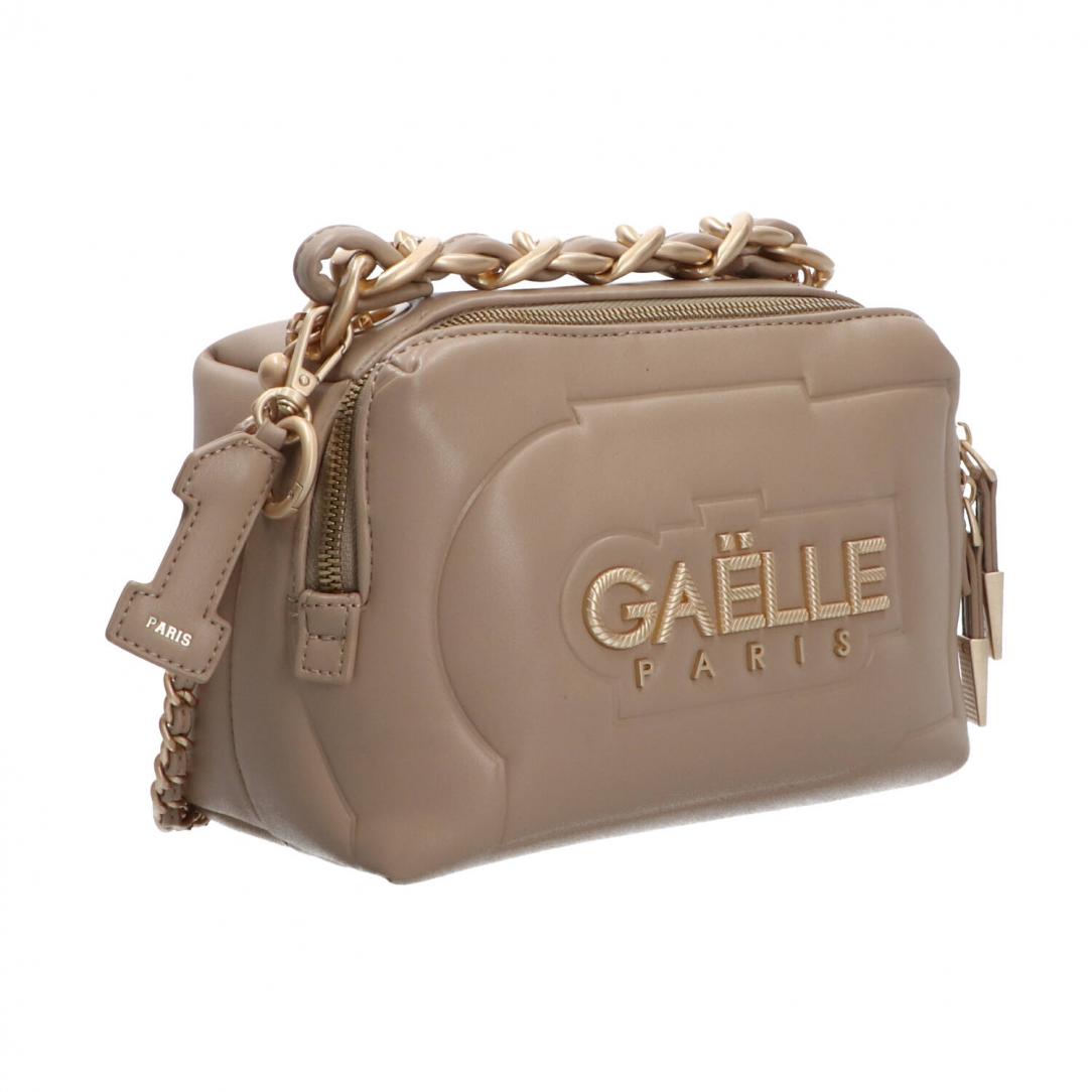 Gaelle Paris borsa goffrata beige